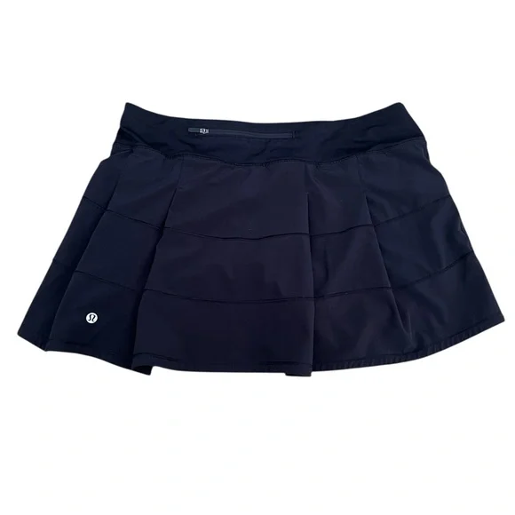 Lululemon Pace Rival mid rise black tennis skirt - Picture 3 of 4